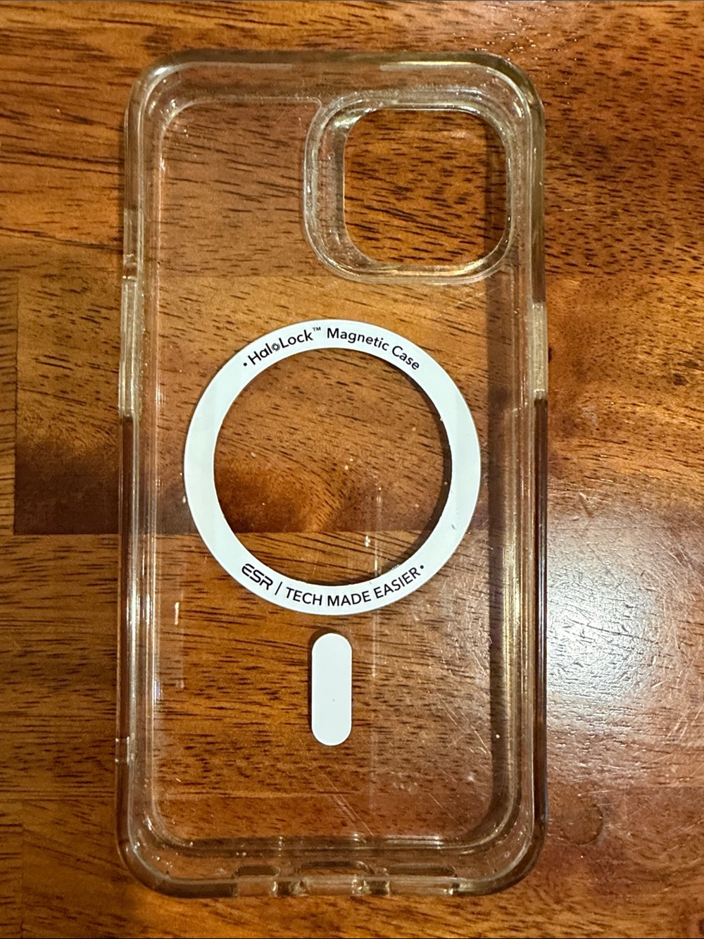 ESR HaloLock Clear Magnetic Phone Case - Transparent